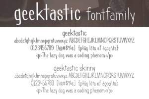 Geektastic Ff Letters